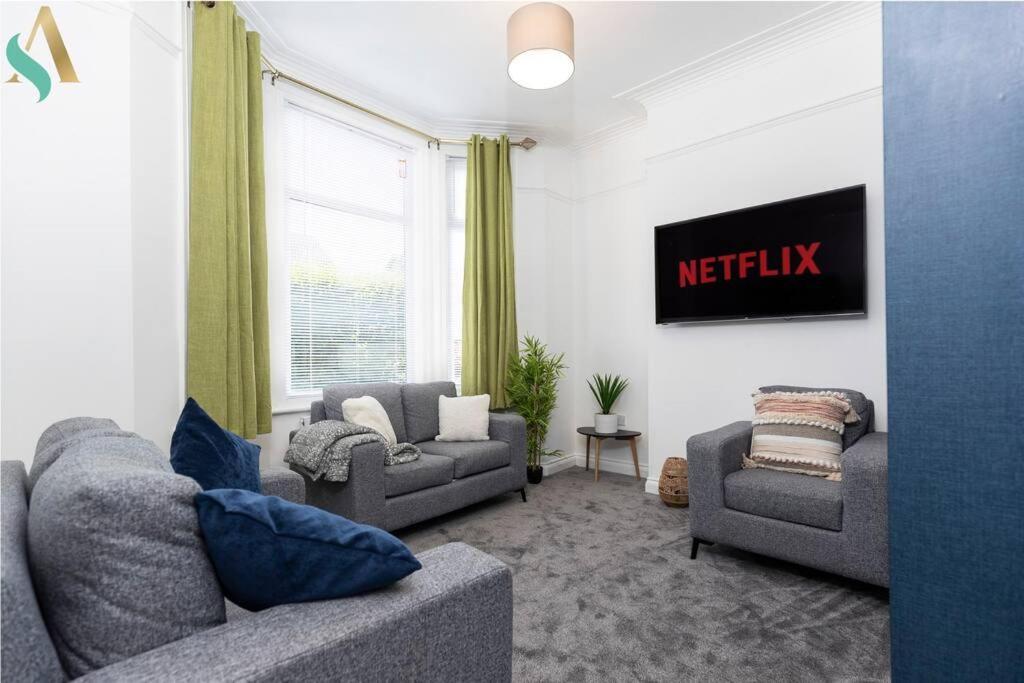 5 Double Bedrooms With Ensuites - Teesside House Tsac Redcar Bagian luar foto
